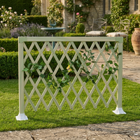 Panneau de clôture pour jardin, écran d'intimité, PVC, vinyle, WPC, imperméable, montage facile, décoratif, extérieur, pour la maison, la cour, le jardin