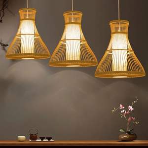 Linterna tejida de ratán 100% hecha a mano, estilo asiático rústico ecológico, hogar, restaurante, Hotel, decoración de Navidad, venta al por mayor - Product Image 3