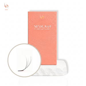 Pestañas Postizas de Volumen Multicapa Hechas a Mano NESSLASH, Extensiones de Pestañas 3D 5D 10D de Visón Sintético, Pestañas Naturales Suaves en Caja - Product Image 1