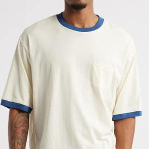 Camiseta Deportiva Esencial para Hombre, Camiseta de Algodón con Cuello Redondo y Manga Corta - Product Image 1