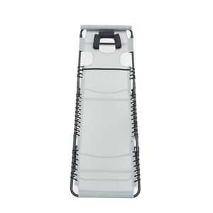 Chaise longue pliante à dossier inclinable à 4 positions Ensemble de 2 chaises de bronzage pour patio Siège en maille respirante pour chaises longues de plage - Product Image 2