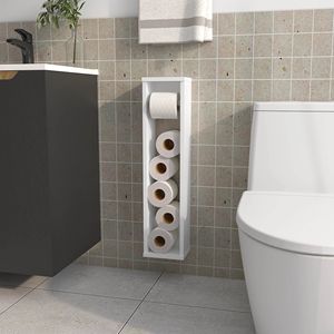 Portarotolo di carta igienica bianco - Product Image 1