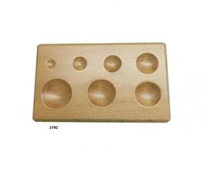 Bloc de façonnage en bois de haute qualité à 7 cavités, outil de fabrication de bijoux de luxe et meilleur produit au prix de gros le plus bas - Product Image 3