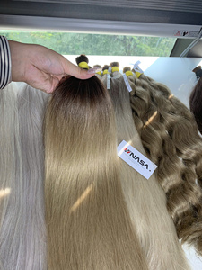 ผมตรงแบบพรีเมียม  แบบเป็นมัด  ด้านบนสีดำธรรมชาติ  ด้านล่างสีอ่อน  สำหรับทำสี  ย้อมสี  หรือใช้ทำวิก - Product Image 4