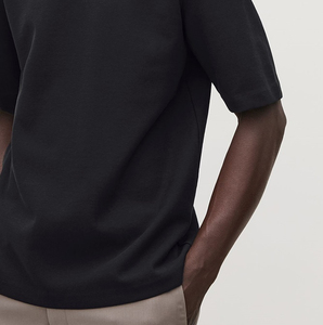 T-shirts amples et oversize de haute qualité pour hommes, à manches courtes, col rond, 100 % coton, anti-boulochage et séchage rapide - Product Image 6