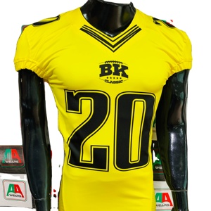 Uniforme de Fútbol Americano de Primera Calidad 2024, Personalizado con Impresión por Transferencia de Calor, Talla Grande, 100% Poliéster, Jersey, Pantalones y Calcetines - Product Image 1