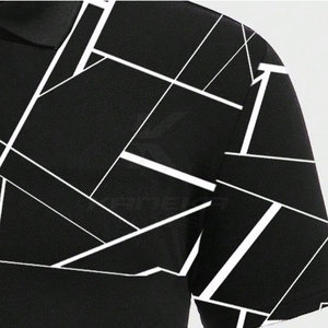 T-shirts pour hommes, design personnalisé, impression par sublimation, 100% coton, séchage rapide, respirant, style décontracté, prix d'usine - Product Image 4