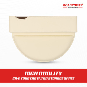 ROADPOWER (RP-Side-14) Leather Car Seat Organizer 2 Pack, Side Storage Box For Phone & Essentials Clutter Free Universal Fit - Product Image 4