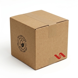 Caja de Embalaje Exterior RSC Cerrada, Ecológica, de Papel Kraft Biodegradable, Cartón Maestro Resistente - Product Image 1