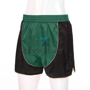 Pantalones Cortos de Muay Thai ZABEX SPORTS de Alto Rendimiento en Poliéster/Spandex/Algodón, con Logotipo Personalizado, para Entrenamiento de MMA, Duraderos y Transpirables - Product Image 3