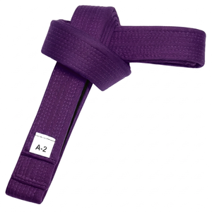 Cinturón de Artes Marciales Morado, Unisex, para Adultos y Jóvenes, Cinturón de Karate BJJ - Product Image 4
