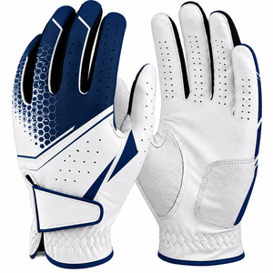 Fabrication de gants de golf en cuir de haute qualité avec logo et couleur personnalisés, protection UV, adhérence supérieure, pour l'entraînement - Product Image 5