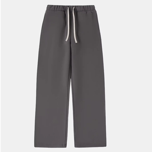 กางเกงจ็อกเกอร์คุณภาพสูงสุดฮิต ทรงหลวมสบายๆ สไตล์ลำลองสำหรับผู้ชาย กางเกงขายาวทรงตรง ผ้าเฟรนช์เทอร์รี่ ขายส่ง - Product Image 1