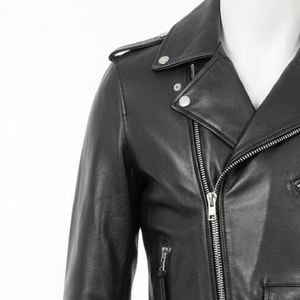 Chaqueta de Cuero para Hombre, Estilo Casual, Color Sólido, Nueva Moda, Cómoda, Ropa de Calle - Product Image 4