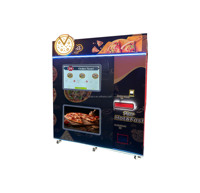 Distributeur automatique de pizzas haut de gamme pour restaurants et supérettes