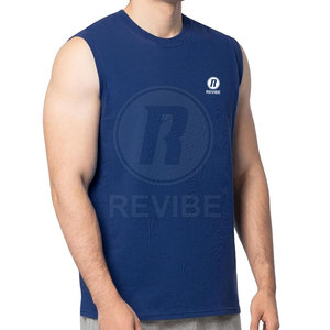 Ropa Casual, Camisetas sin Mangas de Lona para Hombre con Estampado, Prenda de Verano de Alta Calidad, 100% Algodón Transpirable - Product Image 4