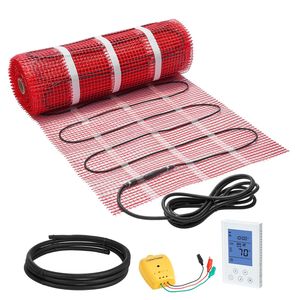 Termostato Inteligente de Malla Autoadhesiva de 80 Pies Cuadrados, Sistema de Calefacción por Suelo Radiante Eléctrico de 120V, Accesorios para Suelos - Product Image 1