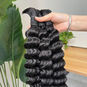 Extensions de cheveux humains naturels ondulés, bouclés, bruts, en gros, faciles à poser, achetez directement auprès d'un fournisseur indien au prix d'usine - Product Image 3