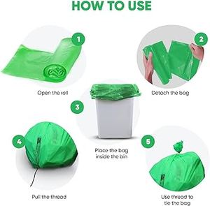 Bolsas de Basura Biodegradables y Ecológicas en Rollo para Uso Industrial y Comercial - Product Image 4