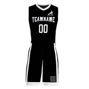 Uniforme de voleibol duradero para hombre, material de malla transpirable, conjunto ligero de camiseta y pantalones cortos para entrenamiento de equipos de voleibol - Product Image 2