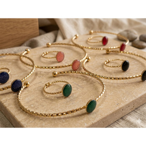 [Orbis] SURYEO Elegancia Retorcida de la Artesanía Coreana, Conjunto de Anillo y Pulsera Inspirado en Nudos Tradicionales con Metal Retorcido y Detalle de Ramio - Product Image 5
