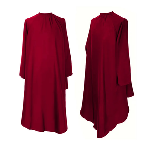 Cape de coiffure avec taille ajustable, en tissu pongé, respirante, confortable, couleur personnalisable - Product Image 5
