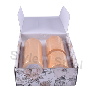 Ensemble de 3 bougies rustiques dorées parfumées pour Noël, Pâques, anniversaire, Saint-Valentin, Diwali, bars et fêtes - Product Image 2