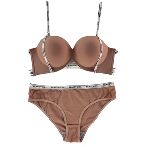 Ultra-Comfort Springless Wire-Free Bra & Panty Set Wholesale High-Elasticity Intimates Blanks | Private Label Premium Laser-Cut - Product Image 3