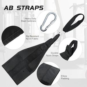 Sangles AB Premium pour exercices abdominaux, avec rembourrage de soutien, pour entraînement, vente en gros OEM - Product Image 2