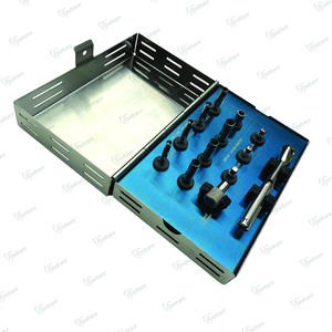 ชุดเครื่องมือถอดสกรูอิมพลันท์เหล็กเยอรมัน ชุดเครื่องมือถอดสกรูอิมพลันท์ทางการแพทย์ ชุดเครื่องมือถอดสกรูอิมพลันท์คุณภาพสูง - Product Image 4