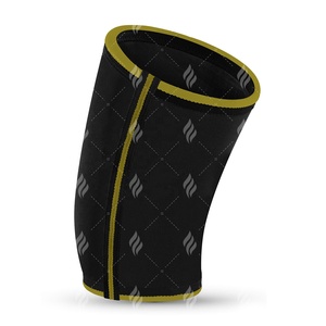 Manchons de coude en néoprène légers et réglables, à adhérence renforcée pour la gym et le fitness, antidérapants, respirants et confortables - Product Image 3
