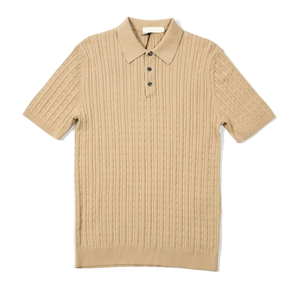 Nueva Camiseta Polo Retro Delgada de Marca de Lujo para Hombre, Ropa de Diseñador, Patrón Jacquard, Manga Corta, Estilo Business, Verano - Product Image 6