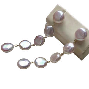 ต่างหูมุกน้ำจืดทรงกลมธรรมชาติ ขนาด 11-12 มม. ขายส่ง เงินแท้ S925 แสงเงางาม พร้อมตำหนิเล็กน้อย ชุดเต็ม สามารถสวมใส่ได้สองแบบ - Product Image 5