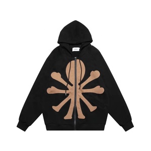 เสื้อฮู้ดมีซิปแบบยูนิเซ็กซ์วินเทจสำหรับฤดูใบไม้ร่วงและฤดูหนาว - Product Image 6