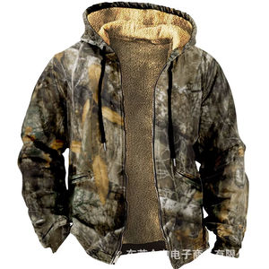 Vêtements de chasse en tissu tricoté 100% laine mérinos en gros, sweat-shirt, équipement de chasse OEM, veste, sweat à capuche de chasse par sublimation - Product Image 1