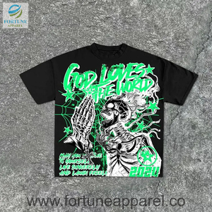 Men's Gym T-Shirts Breathable Sport Shirt 100% Cotton Custom Logo Print Quick Dry Eco-Friendly - Product Image 4