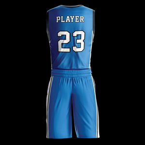 Camiseta de Baloncesto Reversible Personalizada, Transpirable, de Poliéster, Hecha con Técnica de Sublimación, Ropa Deportiva - Product Image 3