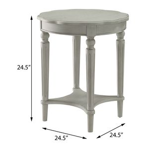 Tavolino Antico in Ardesia con Ripiano Inferiore, Elegante Arredamento per Soggiorno - Product Image 4