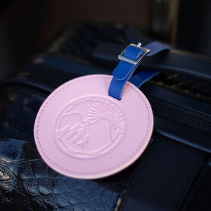 Embossed Travel Luggage Tag with Secure <b>Strap</b> ID Card Holder for <b>Suitcases</b> Backpacks Carry On Bags Daily Travel Accessory Use - Product Image 1