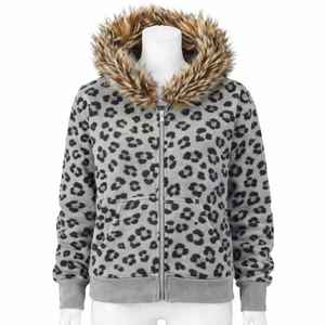 Sudadera con capucha cálida estilo Y2K vintage para hombre, con cuello de piel y cremallera, estampado de calavera, moda de invierno - Product Image 6