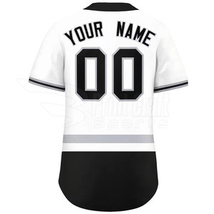 Practice Wear New Arrival <b>Baseball</b> Two Button Shirts Durable Material <b>Baseball</b> Two Button Shirts - Product Image 4