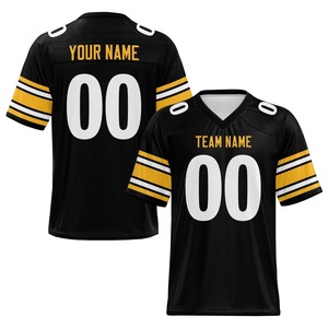 American Football Jersey Polyester <b>Mesh</b> <b>Screen</b> Printing Custom Design OEM Manufacturer Durable Breathable Team Apparel - Product Image 4