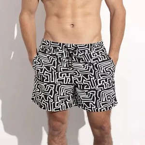 <b>Mens</b> Abstract Print Swim <b>Trunks</b> Quick Dry Beach Shorts Summer Board Shorts OEM Wholesale Swimwear Fashion - Product Image 5