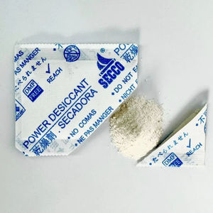 ผงดูดความชื้นเซคโก้ ขนาด 5 กรัม บรรจุ 200 ซองต่อกิโลกรัม ดูดซับได้ 250% ผงแคลเซียมคลอไรด์ดูดความชื้น - Product Image 1