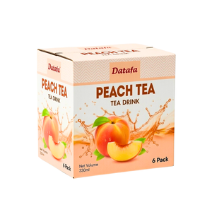Produit phare Datafa OEM Boisson au thé pêche avec jus de pêche 330ML en canette Haute Qualité Sans Sucre Ajouté ISO BRC Boissons Non Alcoolisées - Product Image 6