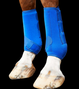 Protège-tendons d'équitation en nylon pour la médecine sportive, ajustables, emballage personnalisé, luxe, légers et confortables pour l'extérieur - Product Image 1