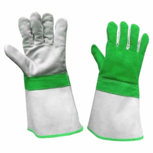 Guantes de Seguridad JNM SAFETY JNM-2251 de Cuero Vacuno Reforzado, Resistentes al Fuego, Antiestáticos, Protección para Soldadura, Certificación CE - Product Image 5