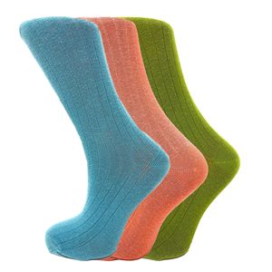 Mid-Calf Length Casual Cotton Crew Socks for Women 3 Pairs Soft and Breathable Sports Socks - Product Image 1