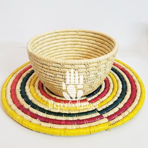 Bol en herbe de Moonj naturelle sculpté à la main, classique, pour usage quotidien, écologique, durable, mini format, multi-usages - Product Image 6