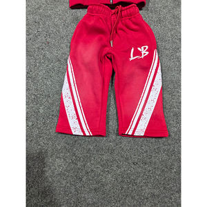 Chándal Deportivo Personalizado para Hombre, Cómodo, Informal, Sólido, con Logotipo Personalizado y Lavado Pingment, OEM ODM - Product Image 2